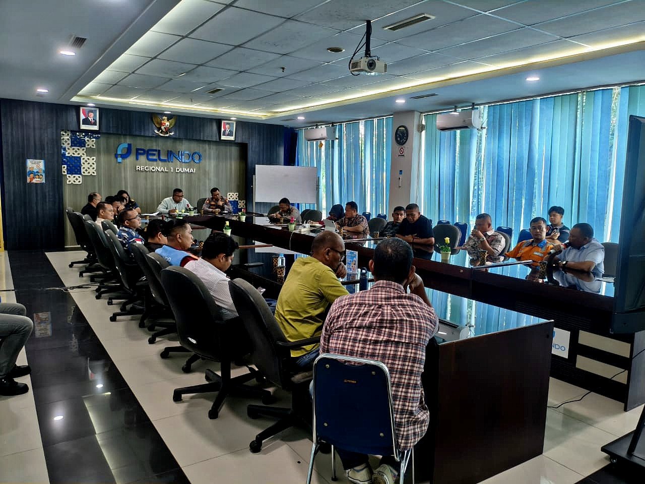 Pelindo Dumai Bahas Potensi Gangguan di Kawasan Pelabuhan