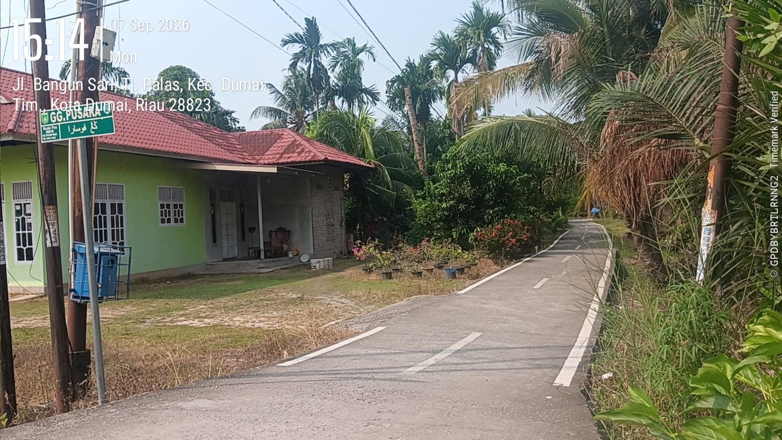 Duit Rakyat untuk Marka Gang Sempit, Pemerhati Pertanyakan Perencanaan Dishub Dumai