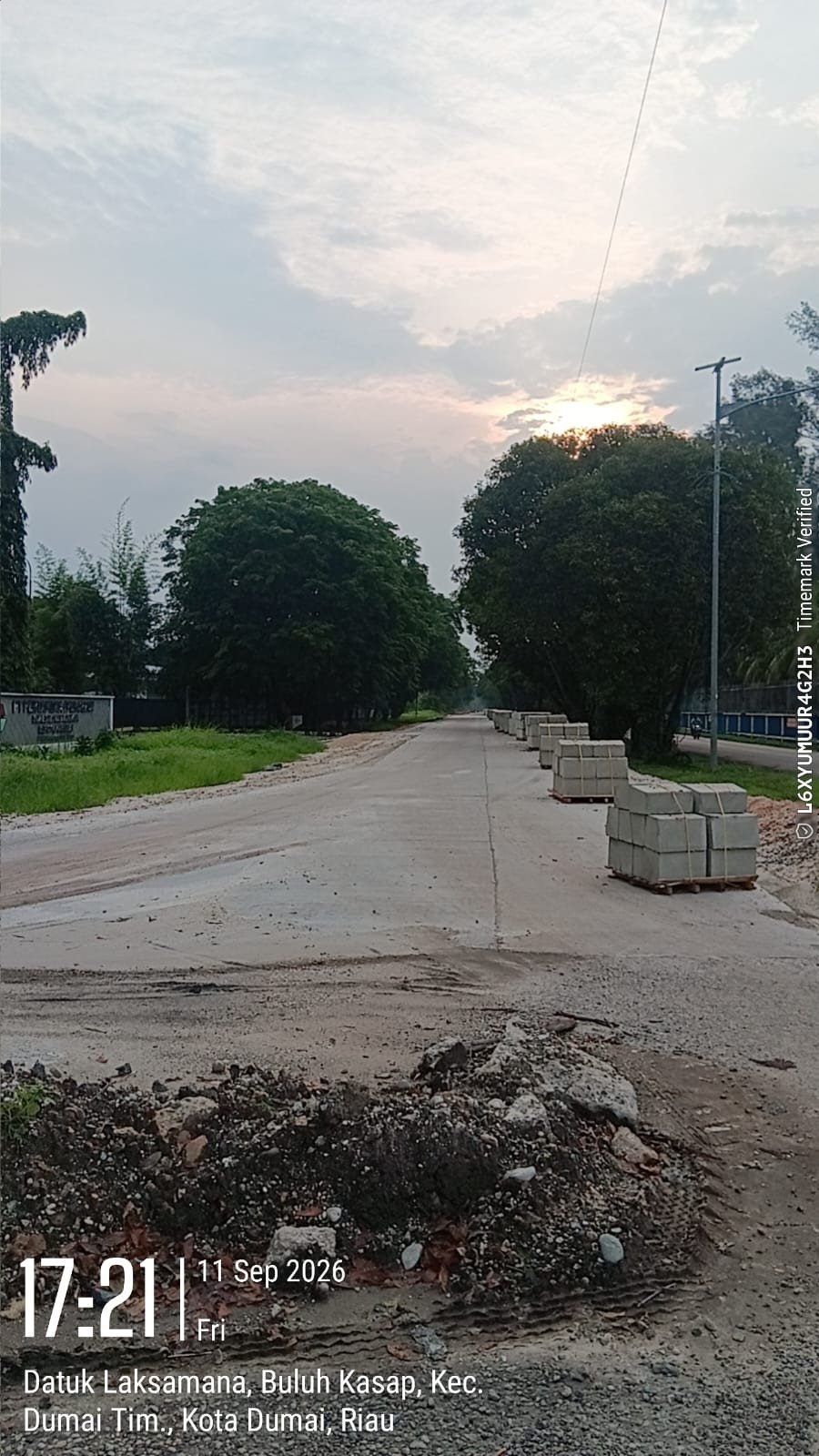 Bukan Sekadar Jalan, Ini Soal Uang Negara: Proyek Datuk Laksamana Dumai Ujung Disorot