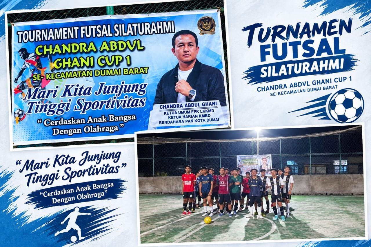 Junjung Tinggi Sportivitas, Chandra Abdul Gani Cup 1 Resmi Dibuka