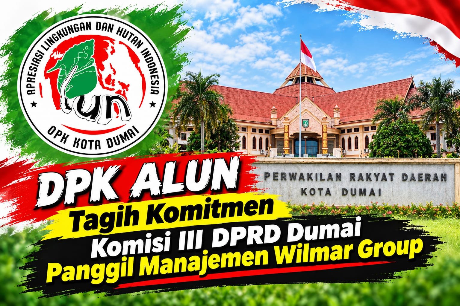 Sorotan Material Timbunan Mengemuka, DPK ALUN Desak Komisi III DPRD Dumai Panggil Wilmar