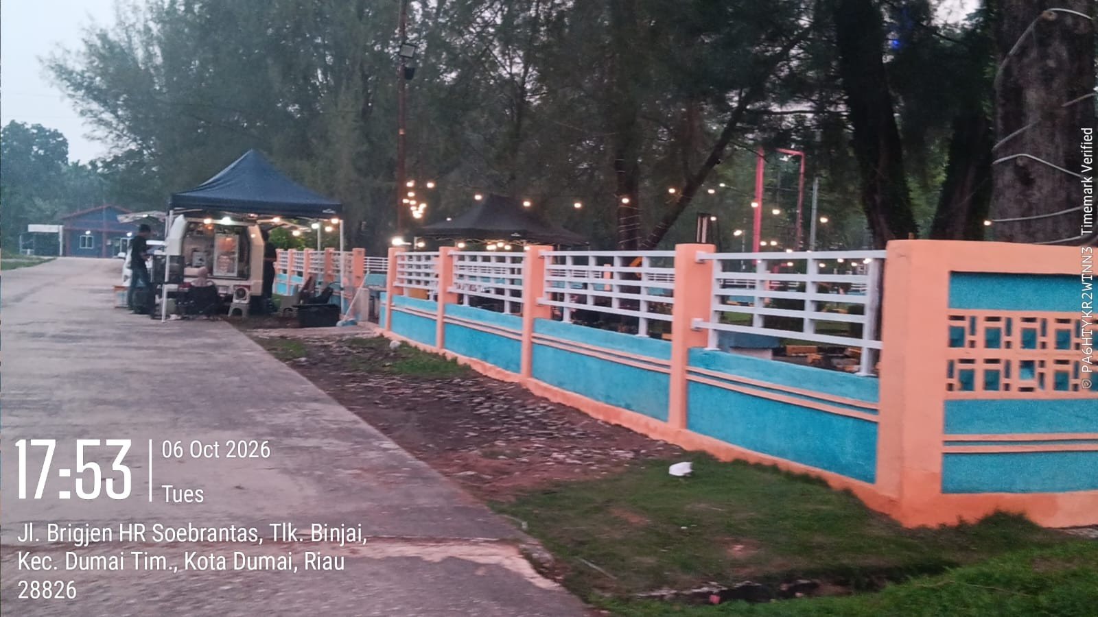 Taman Lalu Lintas Jadi Lokasi Kuliner, Dishub Dumai Jangan Bungkam