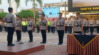 Polres Dumai Mutasi Tiga Pejabat, Ini Nama-nama yang Menduduki Jabatan Baru