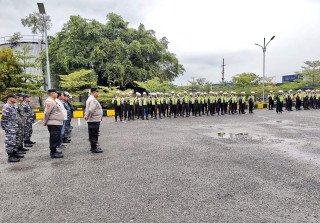 Apel Gabungan di Terminal Penumpang, Pelindo Dumai Perkuat Sistem Pengamanan