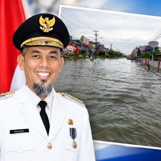 Janji Menuntaskan Banjir di Dumai, Publik Tagih Janji Sang Wali Kota, Wajarkah?